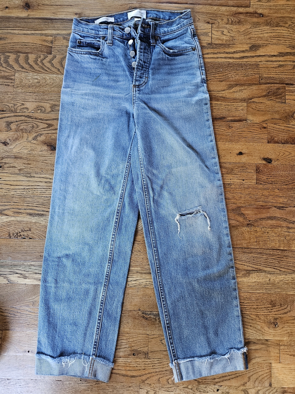UNIVERSAL THREAD Straight Leg Ankle Jean